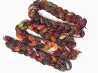 Hand Dyed Variegated Warp- BFL & Tweed ~350m per 100g. 150 ends. ~2.2m or 4.8m length