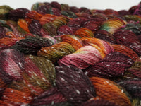 Hand Dyed Variegated Warp- BFL & Tweed ~350m per 100g. 150 ends. ~2.2m or 4.8m length