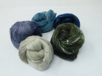 Tweed Wool, Mixed Colour Pack. South American Wool & Nepps. Placid 100g
