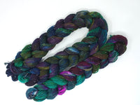 Hand Dyed Variegated Warp- BFL & Tweed ~350m per 100g. 150 ends. ~2.3m or 4.8m length