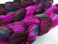 Hand Dyed Variegated Warp- BFL & Tweed ~350m per 100g. 150 ends. ~2.3m or 4.8m length