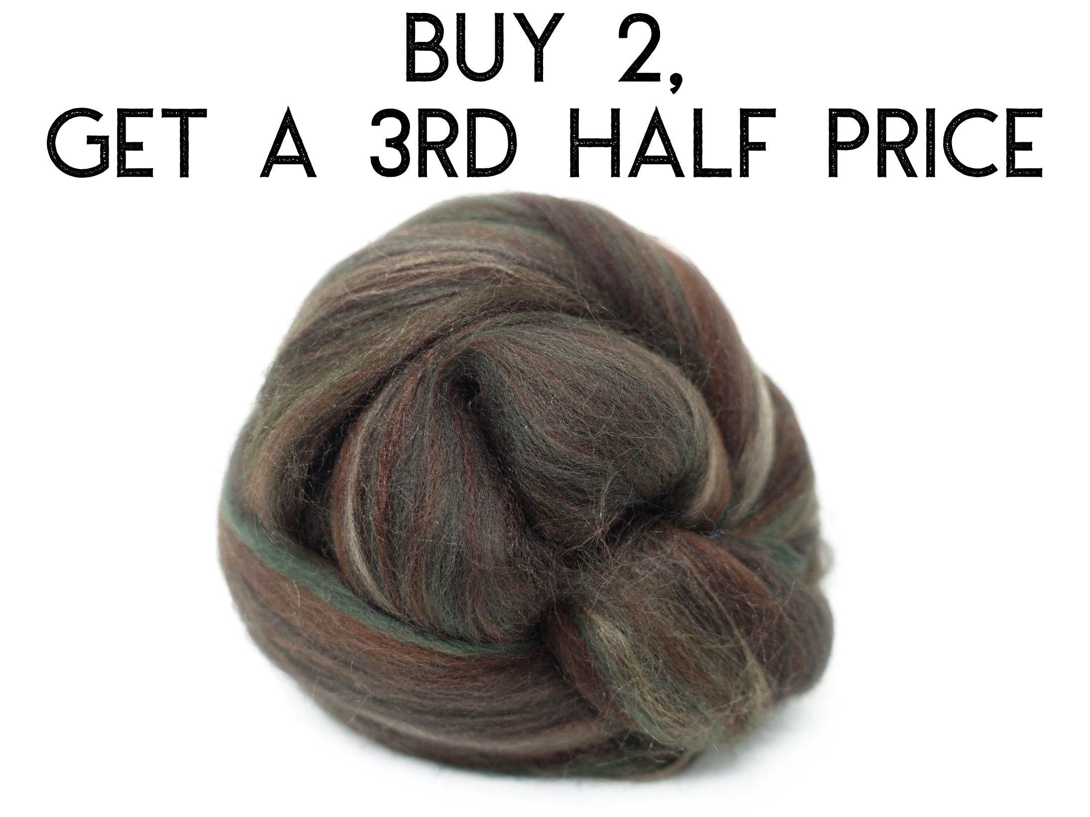 Alpine Hut - Superfine 19 micron Merino & Tussah Silk, 70-30 blend. 50g (DHG)