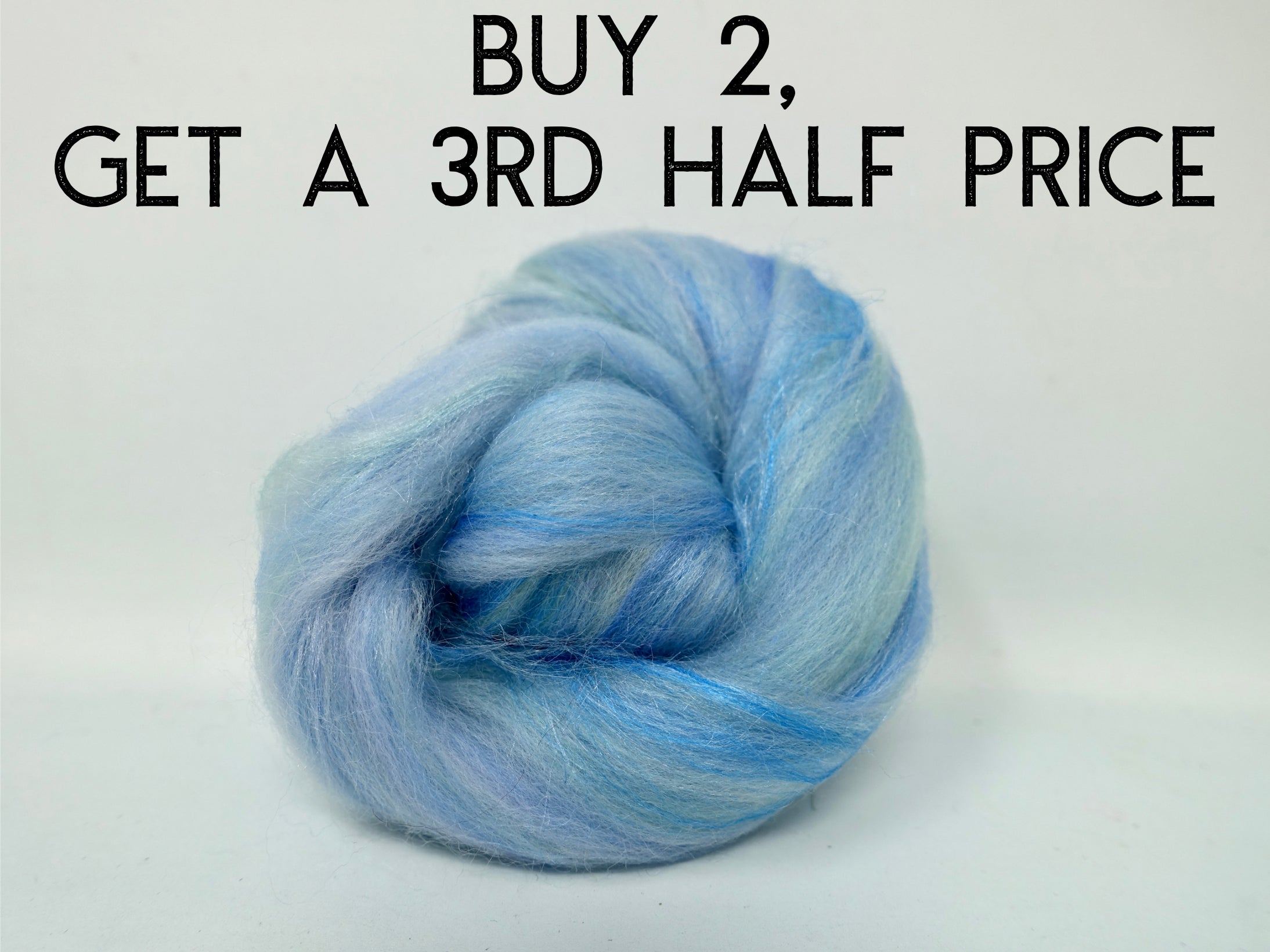 B-612 - Superfine 19 micron Merino & Tussah Silk, 70-30 blend. 50g (DHG)