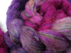 Textured Blend, BFL, Manx Loaghtan, Sari Silk. Hand Dyed Gradient. 100g