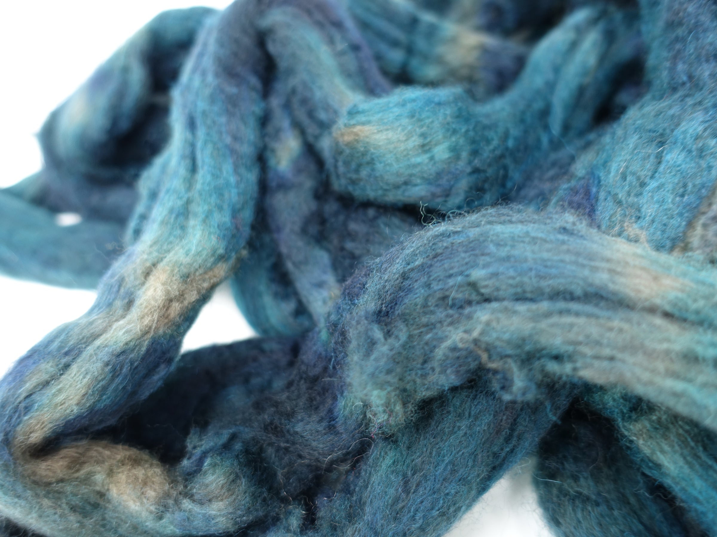 Hand Dyed Yak Down- 50g