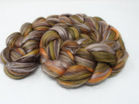 Mummy- Pigments- Merino, Sari Silk, Mulberry Silk & Llama. 100g