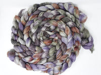 Corriedale & Lotus,  Hand Dyed Variegated. 100g