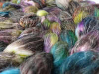 Superwash BFL & Ramie, Hand Dyed Variegated, 100g