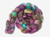 Superwash BFL & Ramie, Hand Dyed Variegated, 100g