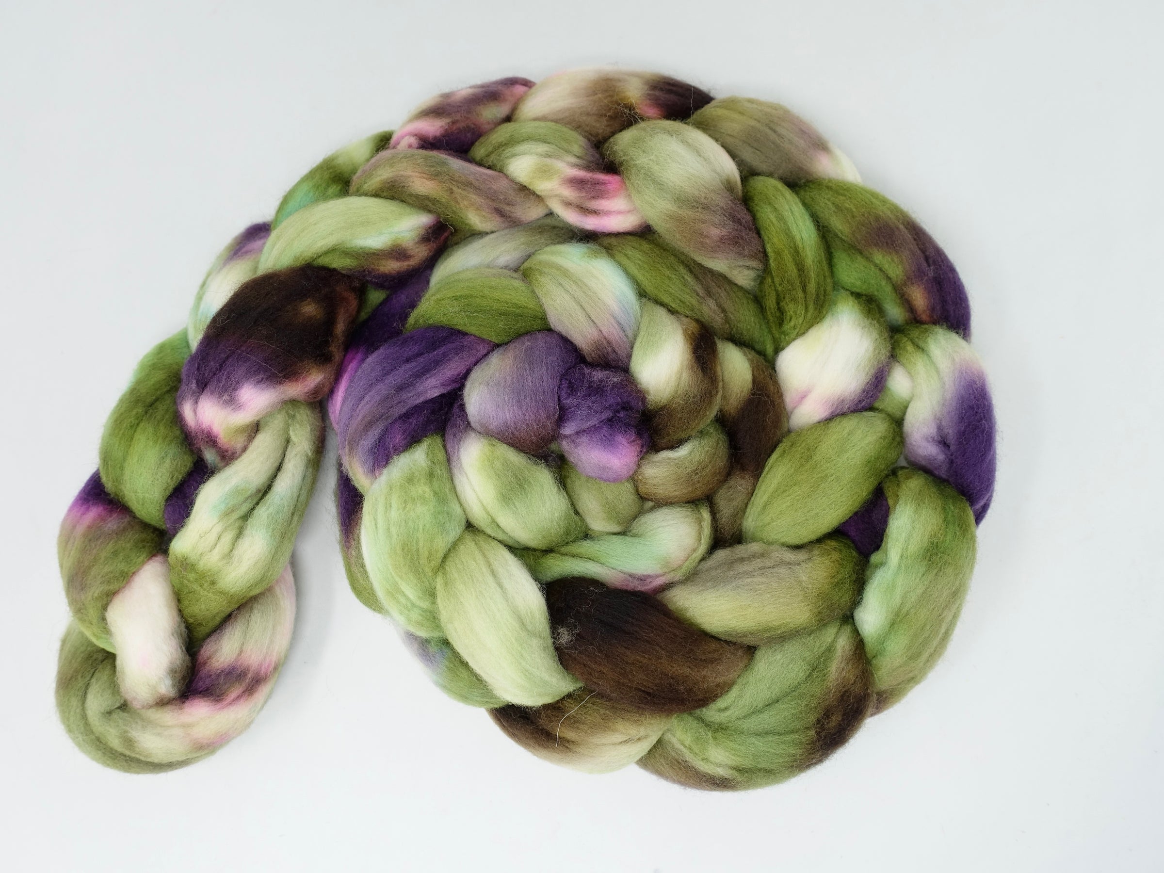 Rambouillet, Hand Dyed, Variegated. 100g