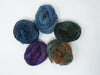 Textured Blend, Mixed Colour Pack. BFL, Manx Loaghtan, Sari Silk. Obsession 100g