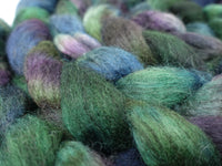 Cymreig. Welsh Wool & Kid Mohair. Hand Dyed Variegated - 100g