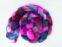 Sock Fibre, Superwash Cheviot, Silk & Bio-Nylon. Variegated 100g