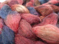 Cymreig. Welsh Wool & Kid Mohair. Hand Dyed Variegated - 100g