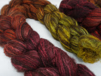 Zwartbles & Silk, Hand Dyed Gradient. 100g