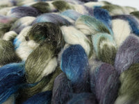 Romney, Silk & Linen. Hand Dyed Variegated - 100g.