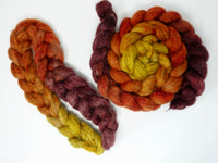 Cymreig. Welsh Wool & Kid Mohair. Hand Dyed Gradient - 100g