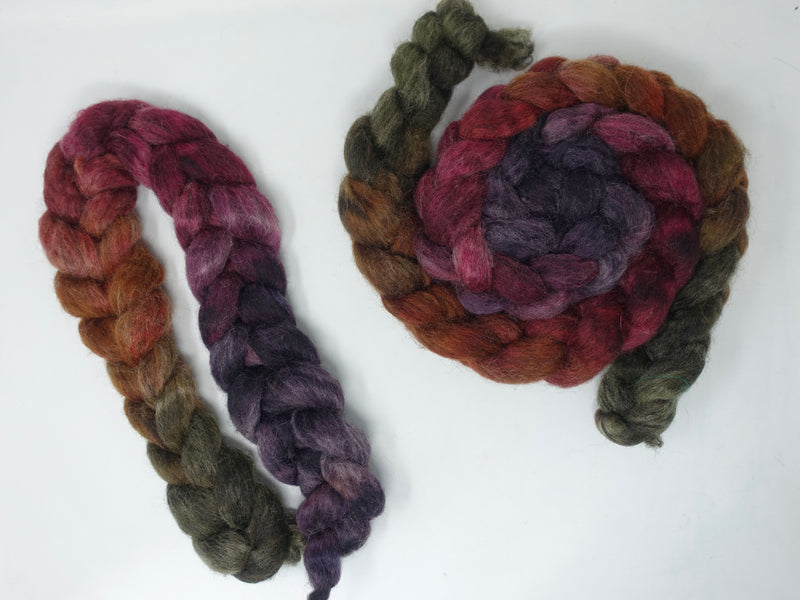 Cymreig. Welsh Wool & Kid Mohair. Hand Dyed Gradient - 100g