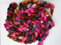 Cambrian Wool, Hand Dyed Variegated. Welsh x BFL Wool, 100g