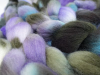 Cambrian Wool, Hand Dyed Variegated. Welsh x BFL Wool, 100g