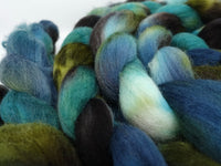 Cambrian Wool, Hand Dyed Variegated. Welsh x BFL Wool, 100g