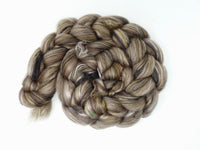 Sepia- Pigments- Merino, Sari Silk, Mulberry Silk & Llama. 100g