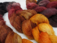 Sock Fibre, Superwash Cheviot, Silk & Bio-Nylon. Mirror Gradient 100g