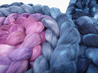 Rambouillet, Hand Dyed, Gradient & co-cordinating Semi-Solid. 100g