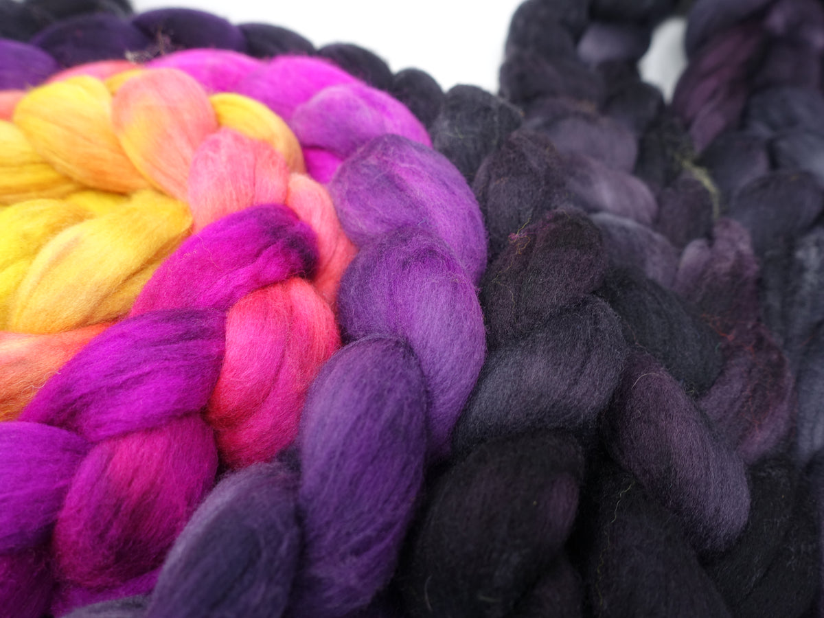 Rambouillet, Hand Dyed, Gradient & co-cordinating Semi-Solid. 100g