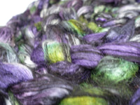 Alpaca & Tussah Silk, Hand Dyed Variegated, 100g