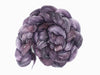 Tweed Wool. South American Wool & Viscose Tweed Nepps. Hand Dyed Semi-Solid 100g