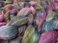 Corriedale & Lotus,  Hand Dyed Variegated. 100g