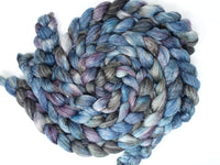 Corriedale & Lotus,  Hand Dyed Variegated. 100g