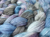 Corriedale & Lotus,  Hand Dyed Variegated. 100g