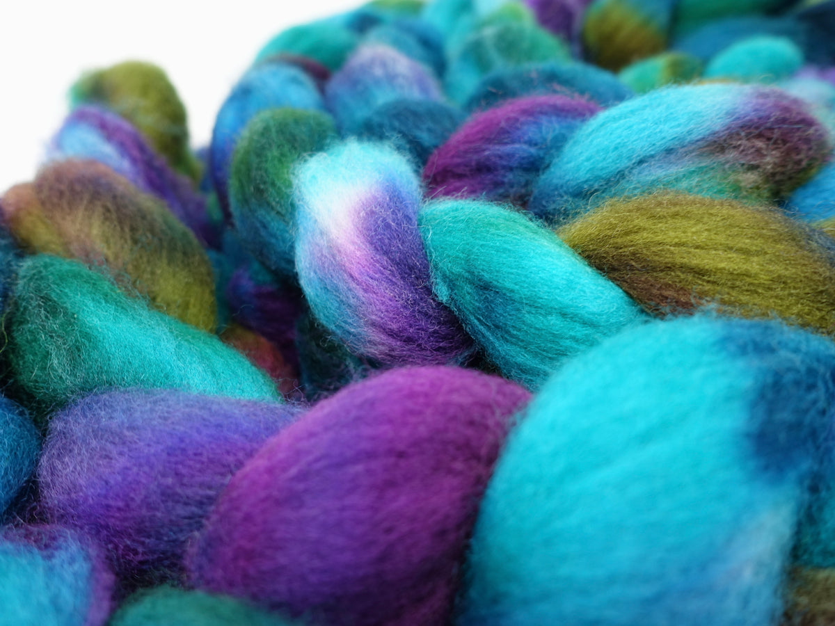 Superfine Shetland, Hand Dyed, Variegated, 100g