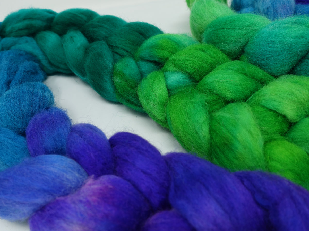 Superfine Shetland, Hand Dyed Gradient, 100g