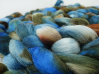 Rambouillet, Hand Dyed Variegated 100g