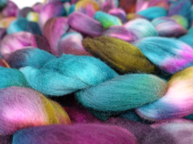 Rambouillet, Hand Dyed Variegated 100g