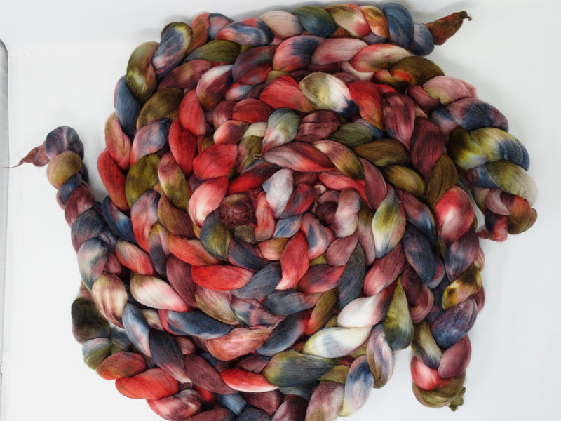 Rambouillet, Hand Dyed Variegated 100g