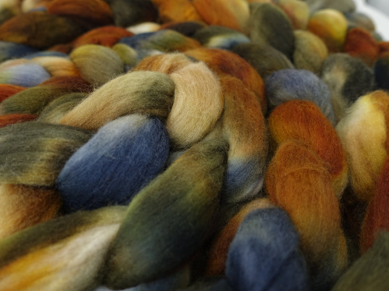 Rambouillet, Hand Dyed Variegated 100g