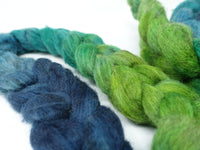 Polwarth & Yak. Hand Dyed Gradient. 100g