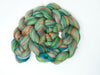 Lo Kao Green - Pigments- Merino, Sari Silk, Mulberry Silk & Llama. 100g