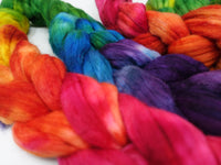 Superfine Merino & Cashmere, Hand Dyed Gradient. 100g