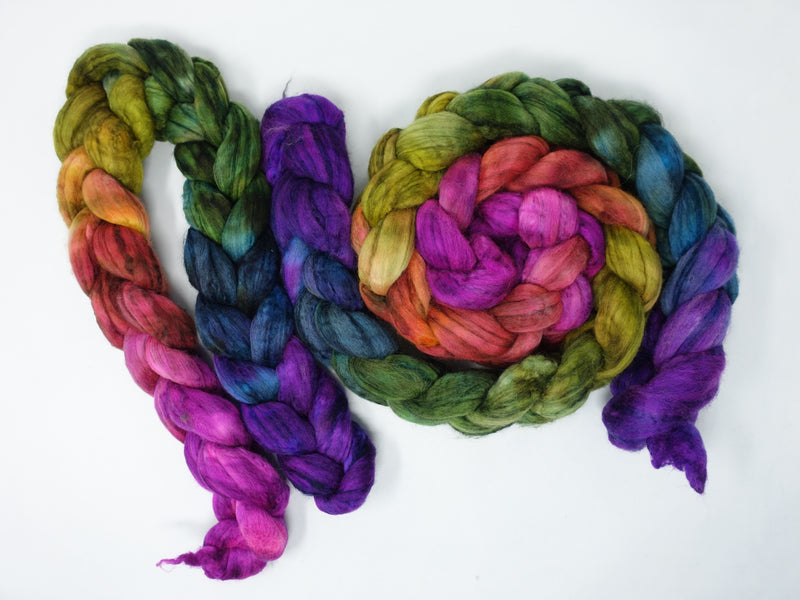 Superfine Merino & Cashmere, Hand Dyed Gradient. 100g