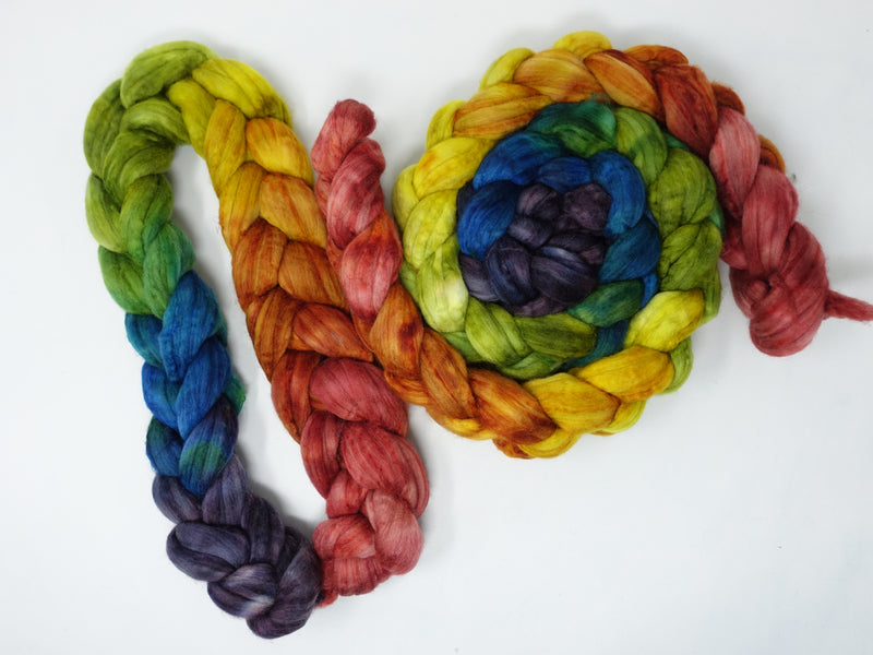 Superfine Merino & Cashmere, Hand Dyed Gradient. 100g