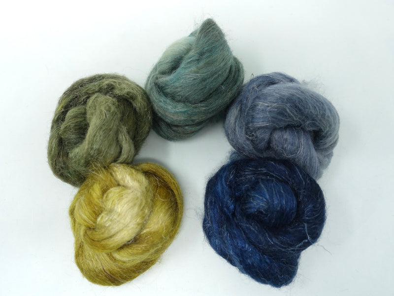 Romney, Silk & Linen. Mixed Colour Pack. Glas- 100g.