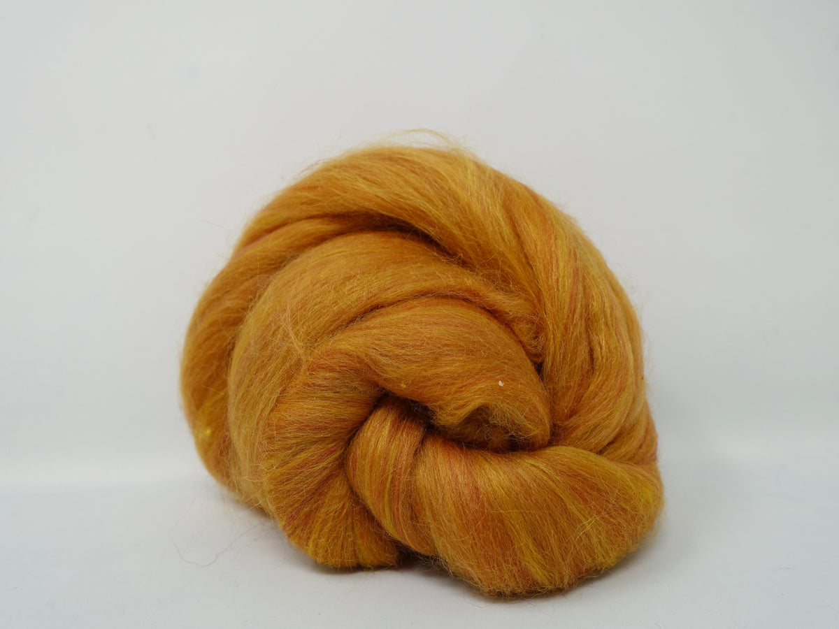 Demeter- Superfine 19 micron Merino & Tussah Silk, 70-30 blend. 50g (DHG)