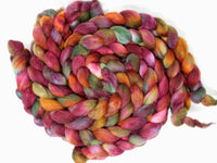 Cambrian Wool, Hand Dyed Variegated. Welsh x BFL Wool, 100g