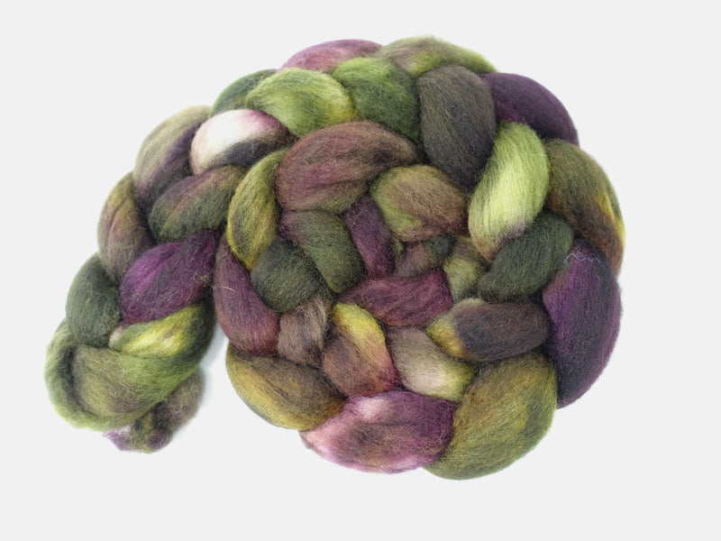 Cambrian Wool, Hand Dyed Variegated. Welsh x BFL Wool, 100g