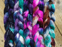 Fade Pack- Tweed Wool, 5 co-ordinating braids, Hand Dyed, 500g